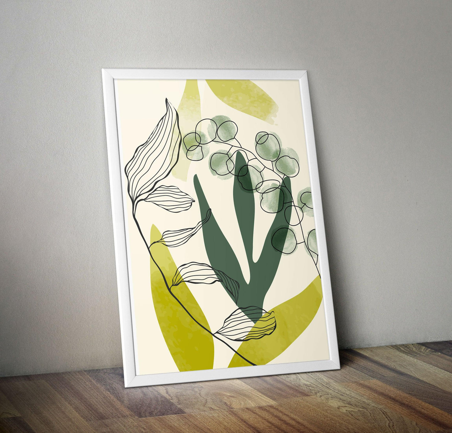 Botanical Art Prints Living Room Home Décor 17 - Kuzi Tees