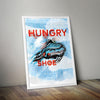 Hungry Shoe Wall Art Print Home Kitchen Living Room Unframed Unique Poster - Kuzi Tees