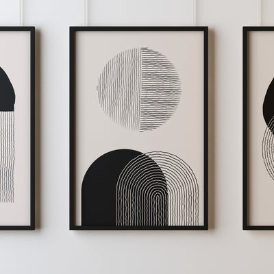 Wall Art Prints Living Room Home Décor Poster Minimalistic 03 - Kuzi Tees