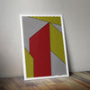 A2 Wall Art Abstract Poster Line Letter Canvas Digital Unique Art Modern Decors - Kuzi Tees