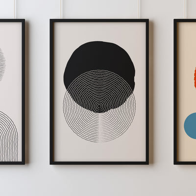 Wall Art Prints Living Room Home Décor Poster Minimalistic 04 - Kuzi Tees