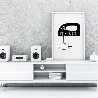 Sir Mix A Lot A4 A3+A2 Posters Wall Art Home - Kuzi Tees