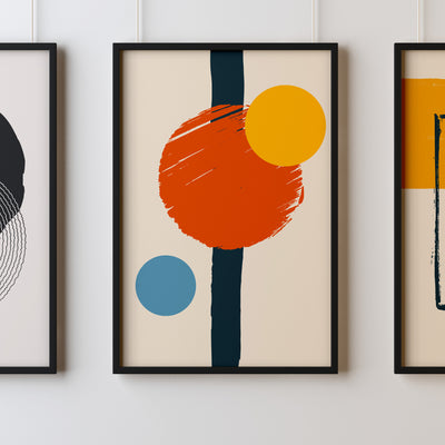 Wall Art Prints Living Room Home Décor Poster Minimalistic 05 - Kuzi Tees