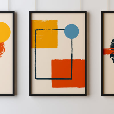 Wall Art Prints Living Room Home Décor Poster Minimalistic 06 - Kuzi Tees
