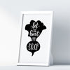 Let The Beet Drop A4 A3+A2 Posters Wall Art Home - Kuzi Tees