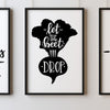 Let The Beet Drop A4 A3+A2 Posters Wall Art Home - Kuzi Tees