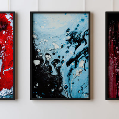 Fluid Art Under the sea level Print 08 - Kuzi Tees