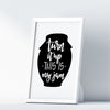Turn It Up This Is My Jam A4 A3+A2 Posters Wall Art Home - Kuzi Tees