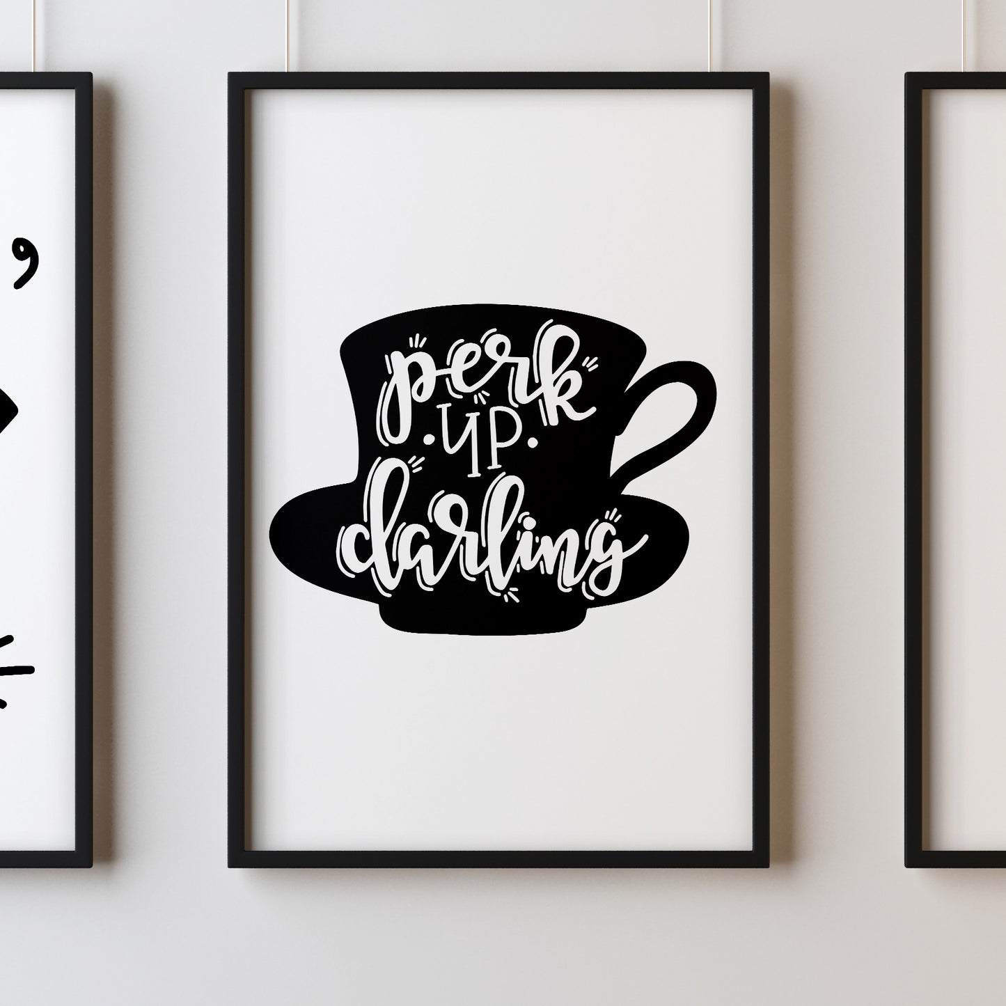 Perk Up Darling A4 A3+A2 Posters Wall Art Home - Kuzi Tees