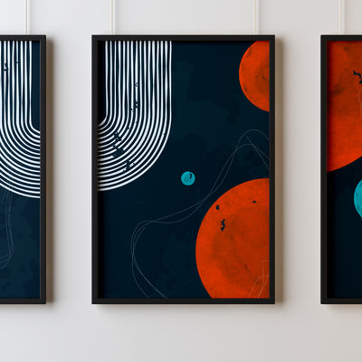 Wall Art Prints Living Room Home Décor Poster Minimalistic 14 - Kuzi Tees
