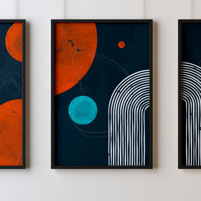 Wall Art Prints Living Room Home Décor Poster Minimalistic 15 - Kuzi Tees