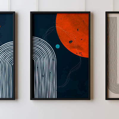 Wall Art Prints Living Room Home Décor Poster Minimalistic 16 - Kuzi Tees