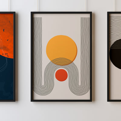 Wall Art Prints Living Room Home Décor Poster Minimalistic 17 - Kuzi Tees