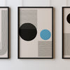 Wall Art Prints Living Room Home Décor Poster Minimalistic 18 - Kuzi Tees