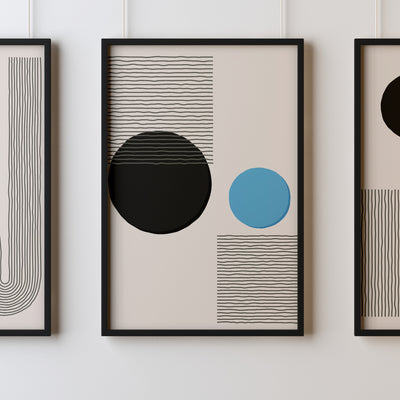 Wall Art Prints Living Room Home Décor Poster Minimalistic 18 - Kuzi Tees