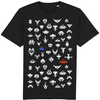 Alien Spaceships Retro Style 8 Bit Old Skool Pixel Art - Kuzi Tees