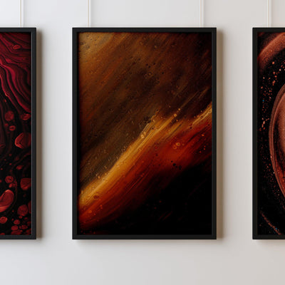 Fluid Art Orbital mist Print 24 - Kuzi Tees