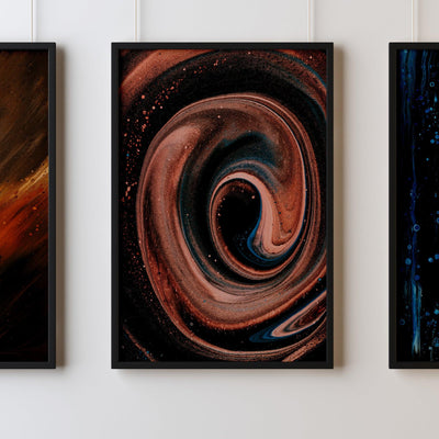 Fluid Art Dust whirlwind Print 25 - Kuzi Tees