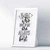 People Who Love To Eat Are Always The Best A4 A3+A2 Posters Wall Art Home - Kuzi Tees