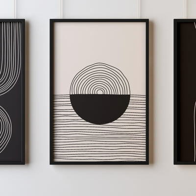 Wall Art Prints Living Room Home Décor Poster Minimalistic 27 - Kuzi Tees
