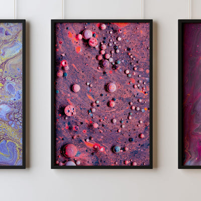 Fluid Art Marbellous bolls Print 35 - Kuzi Tees