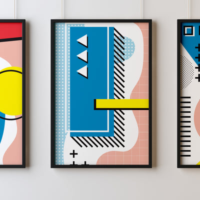 Wall Art Prints Living Room Home Décor Poster Minimalistic 39 - Kuzi Tees
