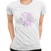 3D Vapor wave abstract liquid Fluid Sphere  Surreal Unique Design T-shirt - Kuzi Tees