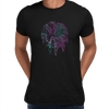 3D Vapor wave abstract liquid Fluid Sphere  Surreal Unique Design T-shirt - Kuzi Tees