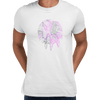 3D Vapor wave abstract liquid Fluid Sphere  Surreal Unique Design T-shirt - Kuzi Tees