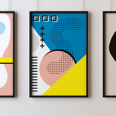 Wall Art Prints Living Room Home Décor Poster Minimalistic 40 - Kuzi Tees