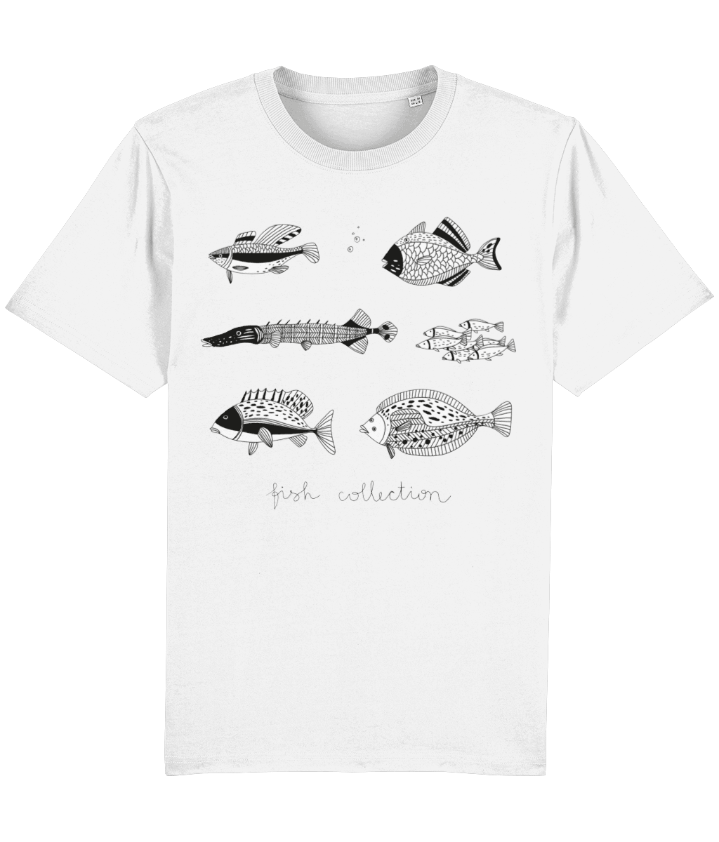 Hand Drawn 6 Fish Collection - Kuzi Tees