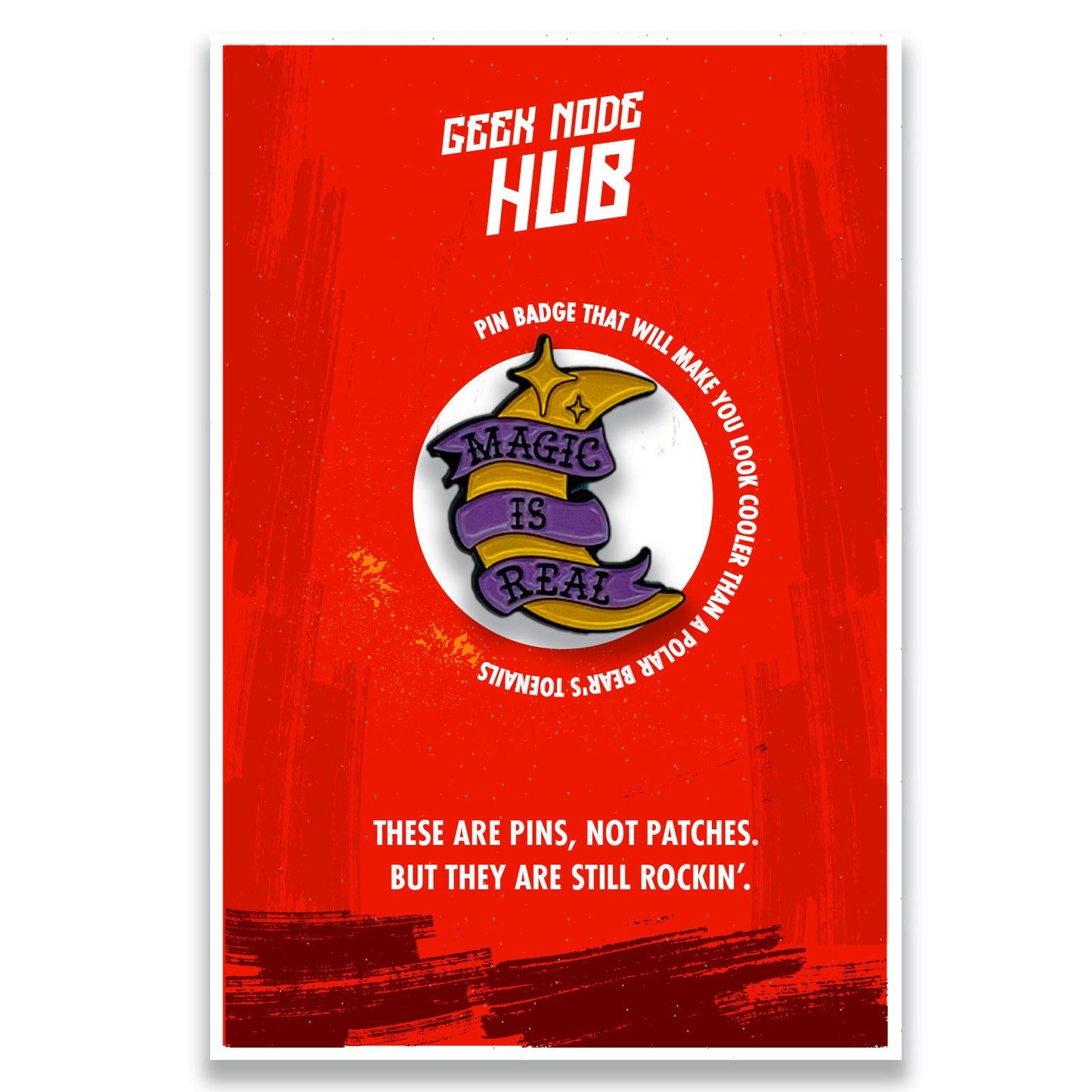 Magic is Real Magic & witchcraft pin - Kuzi Tees