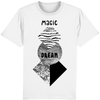 Abstract geometry shapes with watercolor & grunge - Magic Dream T-shirt - Kuzi Tees