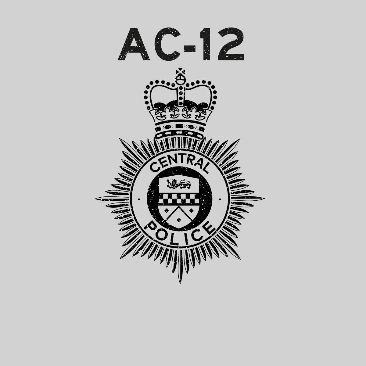 AC-12 Mens Printed BBC TV Series 6 T-Shirt Inspired By Police Logo Unisex T-Shirt - Kuzi Tees
