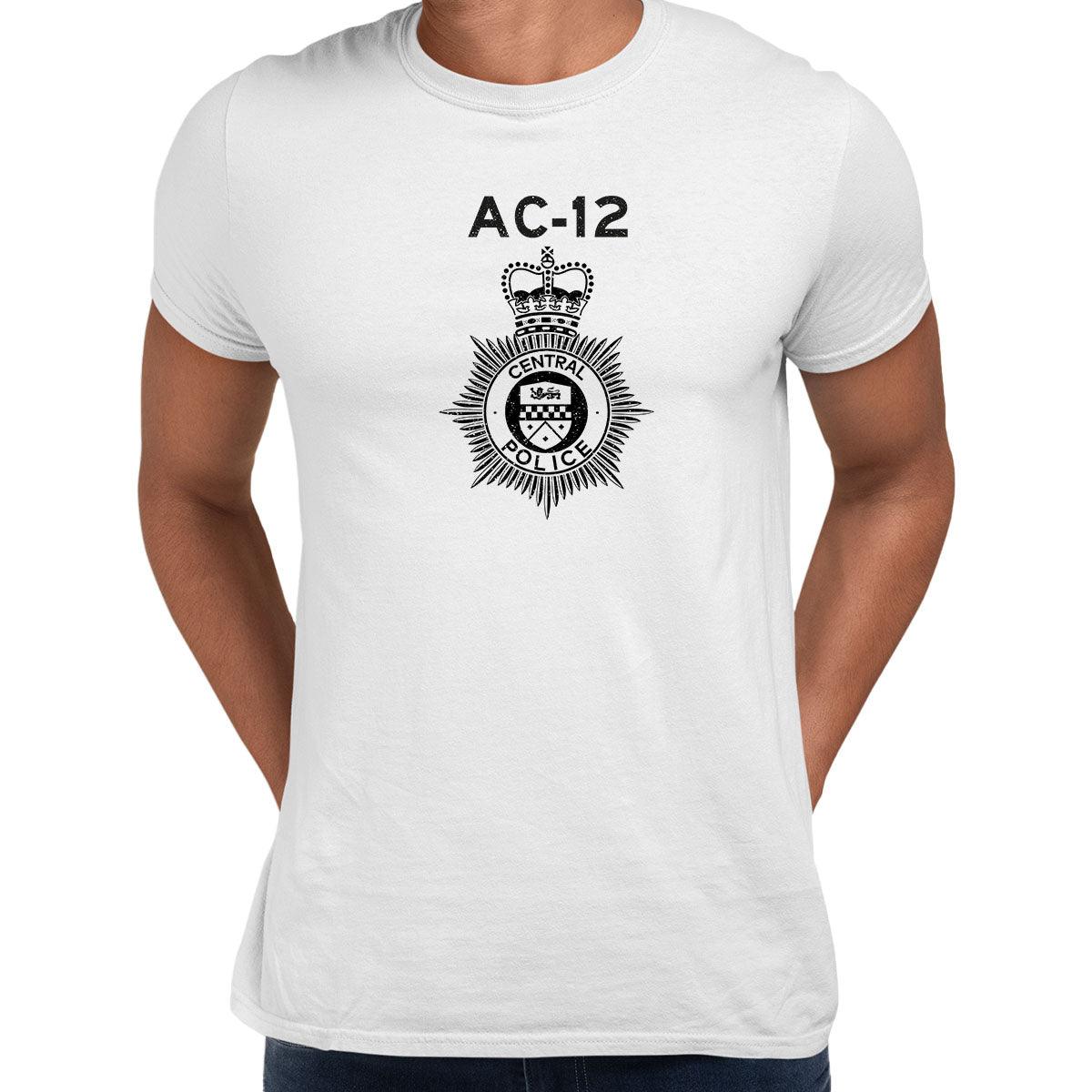 AC-12 Mens Printed BBC TV Series 6 T-Shirt Inspired By Police Logo Unisex T-Shirt - Kuzi Tees