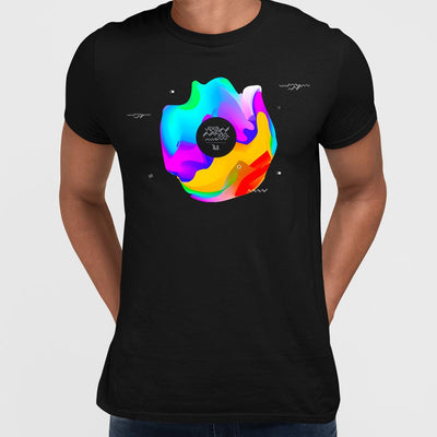 Abstract marble liquid bubble shape 80s geometric style 3d design Tshirt - Kuzi Tees