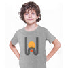 Modern Designer T-Shirt Print Colorful Short Round Neck Funny Birthday Gift T-shirt for Kids - Kuzi Tees