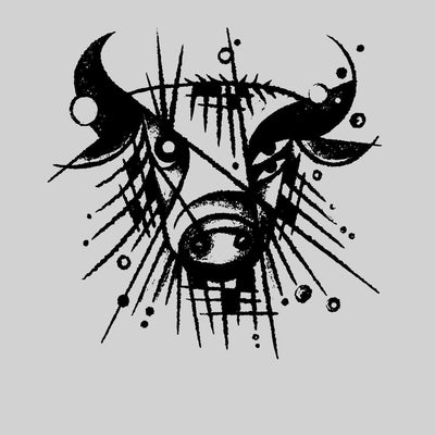 Abstract Picasso Bull Drawing Geometric Design Art Clothing Unique Gift Ideas Unisex T-shirt - Kuzi Tees
