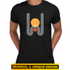 Modern Designer T-Shirt Print Colorful Short Round Neck Funny Birthday Gift Unisex T-shirt - Kuzi Tees
