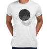 Geometric Circle Print T-Shirt Abstract Short Sleeve Round Neck Funny Tee Tops Unisex T-shirt - Kuzi Tees