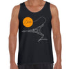 I Fell Paris Amazing Minimal & One line White & Black Tank Top - Kuzi Tees