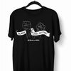 Black Lives Matter Anti-Racism Protest Black & White T-Shirt - Kuzi Tees