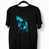 Floating astronaut through the Space Zero Gravity T-Shirt - Kuzi Tees