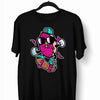 Old School Donut Skate Nostalgia 80's Shirt White Black & Grey Tee - Kuzi Tees