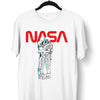 NASA Imagine Love Is In The Air Astronauts Floating in the Space T-Shirt - Kuzi Tees