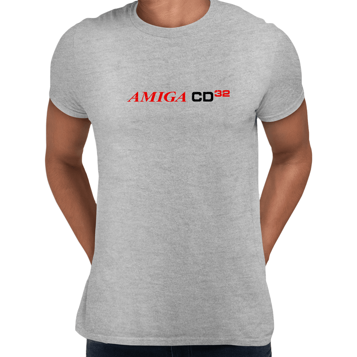 Amiga CD 32 Retro Game Console Arcade Unisex T-Shirts OLD SKOOL Fast Delivery - Kuzi Tees