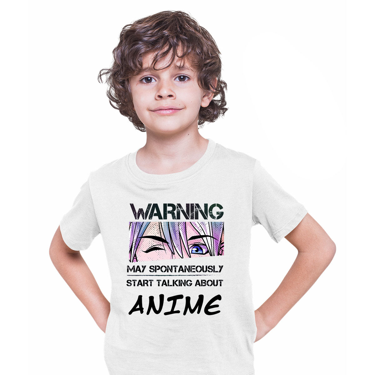 Kids Manga Anime Retro Japanese Cartoon Printed Tokyo Comic T-shirt 1 T-shirt for Kids - Kuzi Tees
