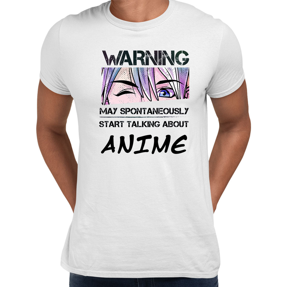 Mens Manga Anime Retro Japanese Cartoon Printed Tokyo Comic T-shirt 1 Unisex T-Shirt - Kuzi Tees