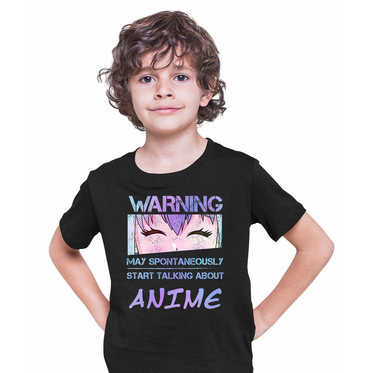 Kids Manga Anime Retro Japanese Cartoon Printed Tokyo Comic T-shirt 5 T-shirt for Kids - Kuzi Tees