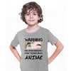 Cutie Japanese Manga Anime T-shirt Black  Grey White Tee 6 T-shirt for Kids - Kuzi Tees
